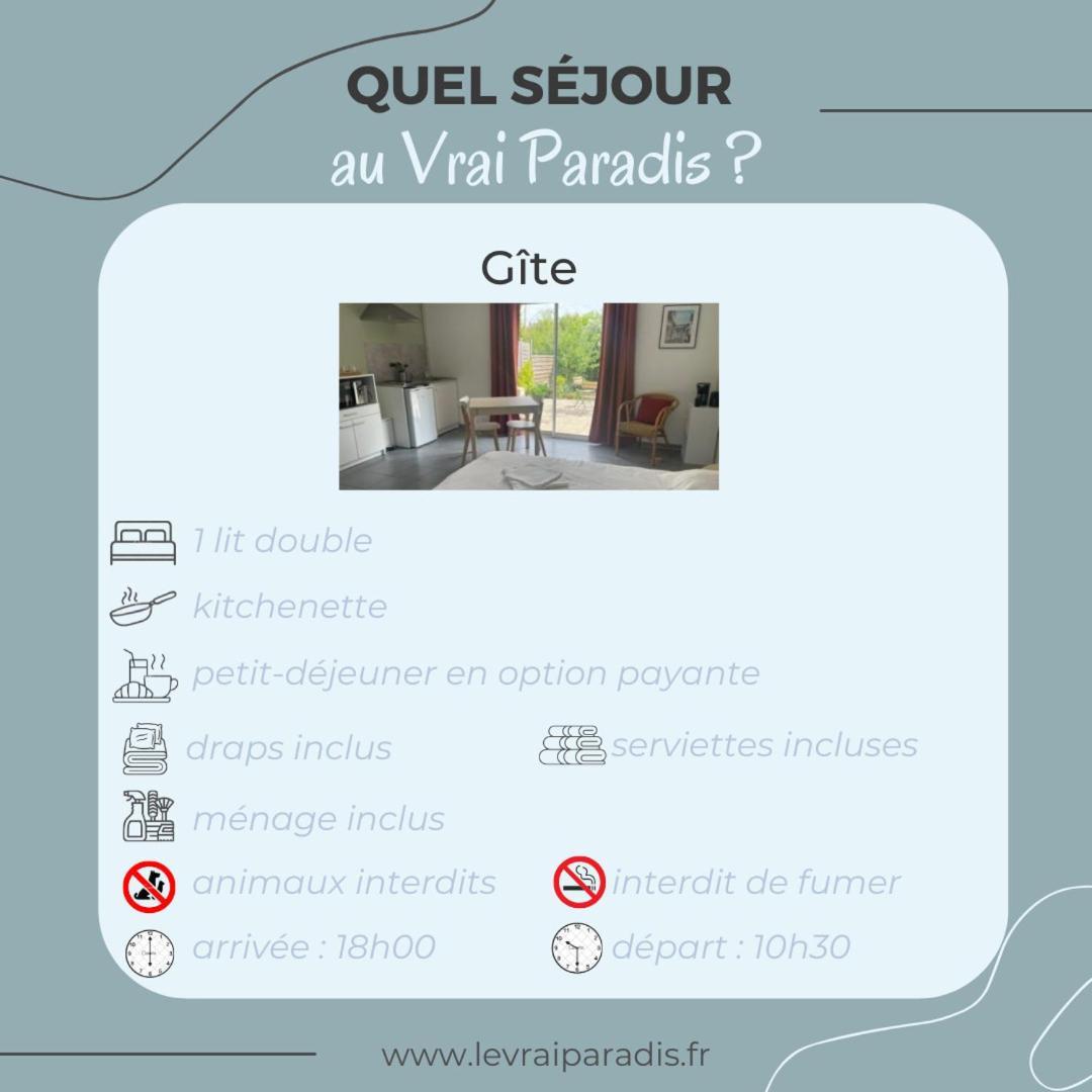 Le Vrai Paradis Estréboeuf Exterior photo